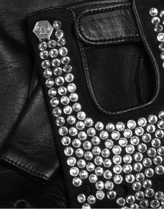 Driver Gloves with Crystals