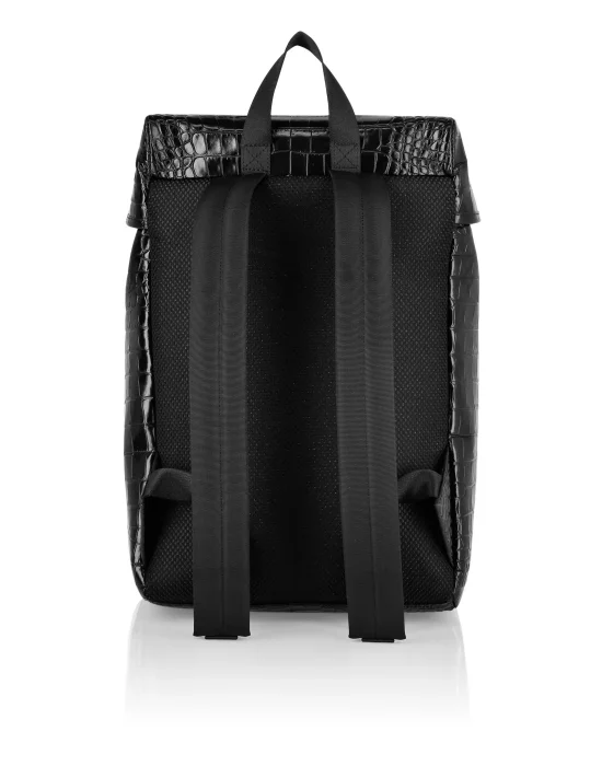 Crocco Printed Tote Backpack Monogram
