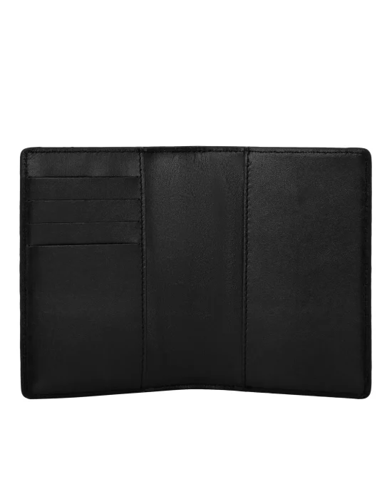 Crocco Printed Leather Passport Cover Gothic Plein