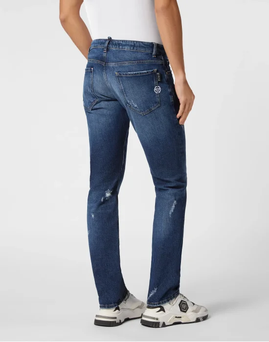 Denim Skinny Trousers
