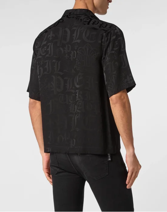 Jacquard Shirt SS Monogram
