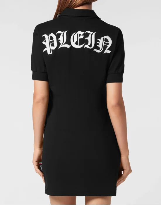 Polo T-shirt Dress Gothic Plein