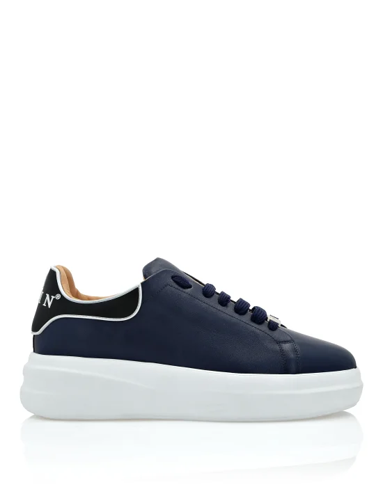 Leather Lo-Top Sneakers