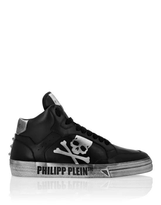 Leather Mid-Top Sneakers Retrokickz TM