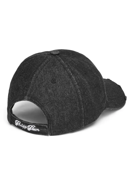 Denim Cap Teddy Bear