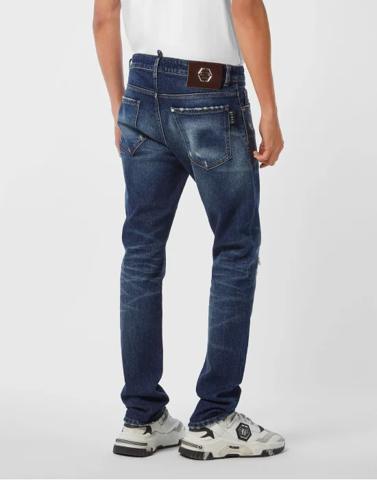 5-Pocket Super Straight Cut Jeans PP