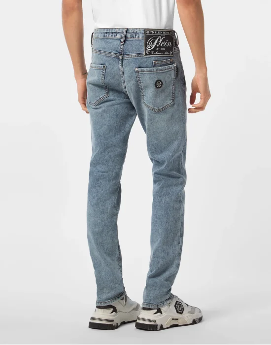 Super Straight Cut Jeans Plein Hotel