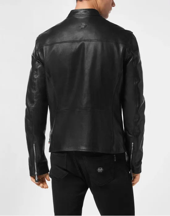 Leather Moto Jacket