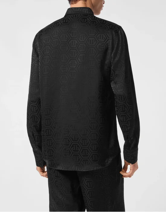 Sugar Daddy Cut Silk Shirt Monogram