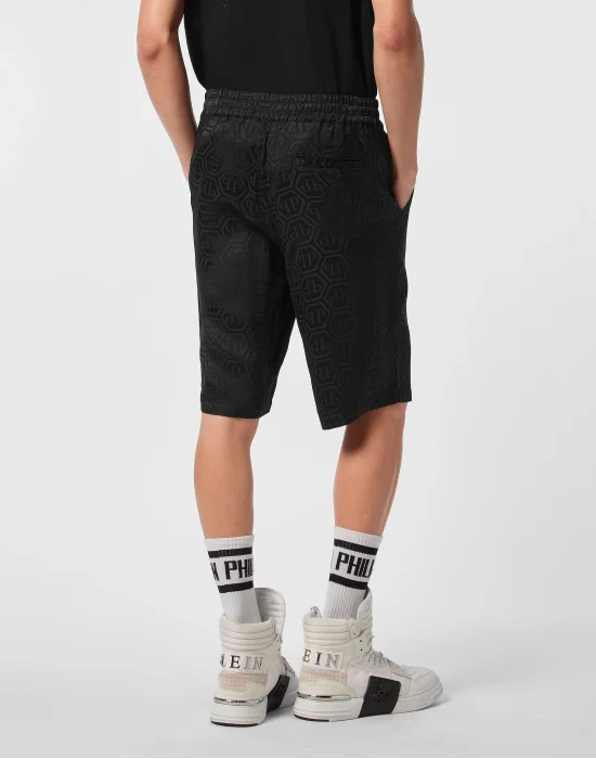 Silk Cool Kid Fit Shorts Monogram