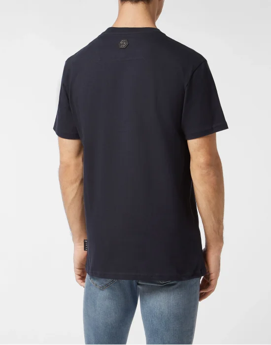 Round Neck T-Shirt Full Of Stones Teddy Bear