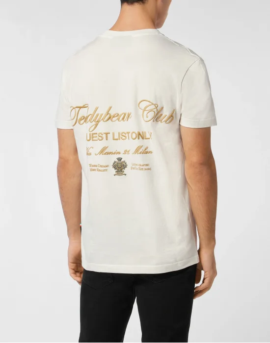 Round Neck T-Shirt Teddy Beach