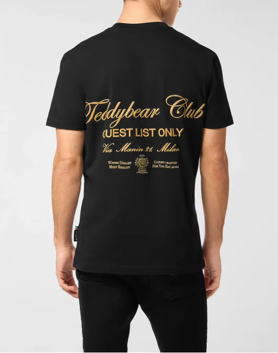 Round Neck T-Shirt Teddy Beach