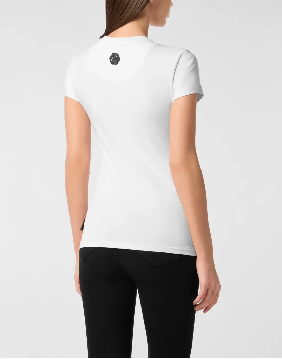 Cotton Sexy Pure Fit T-Shirt Teddy Crystal