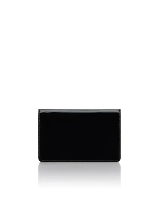 Patent Leather Shoulder Bag Hexagon