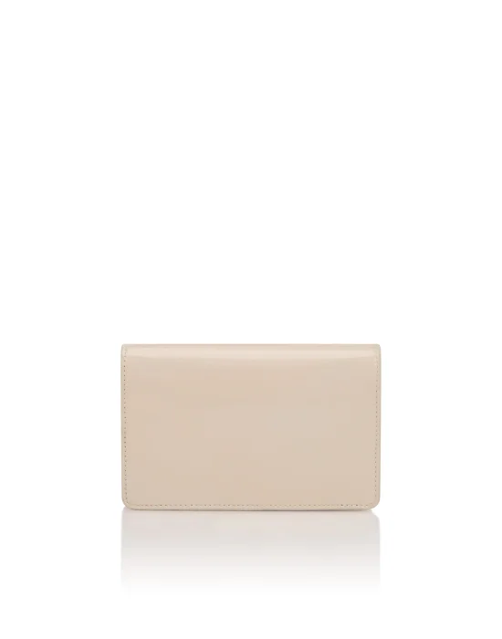 Patent Leather Shoulder Bag Hexagon