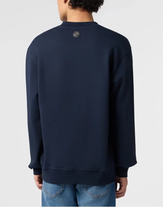 Round Neck Pullover Space Dragon