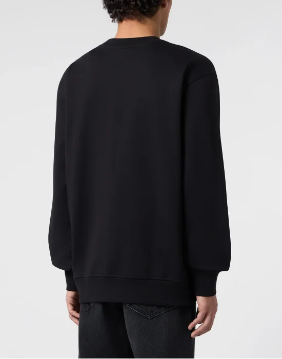 Fleece Sweatshirt Chest Dragon
