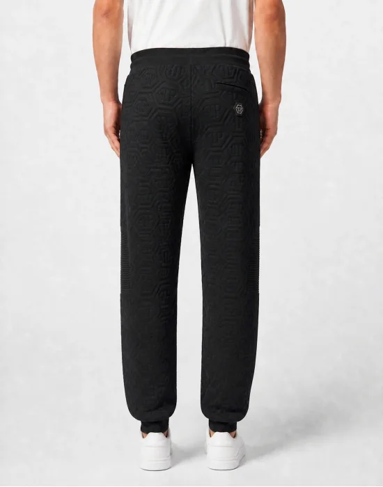 Padded Biker Joggers Monogram