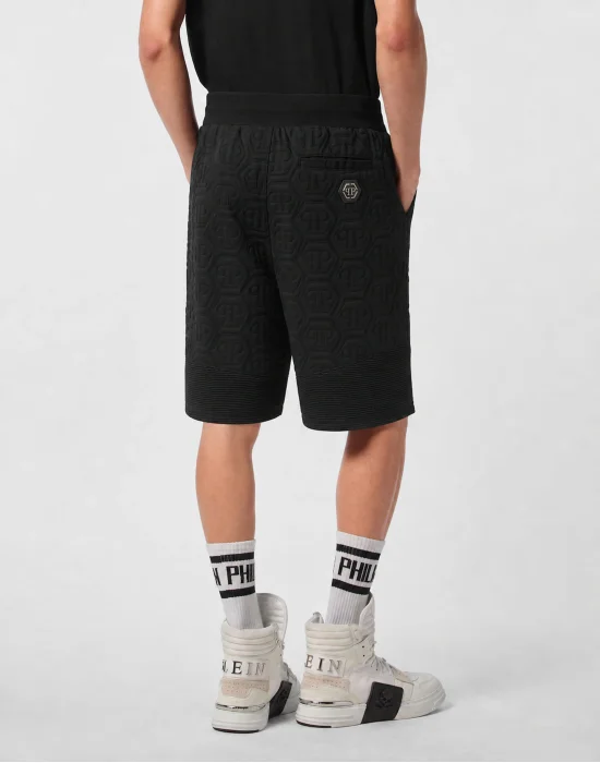 Padded Shorts Biker Monogram