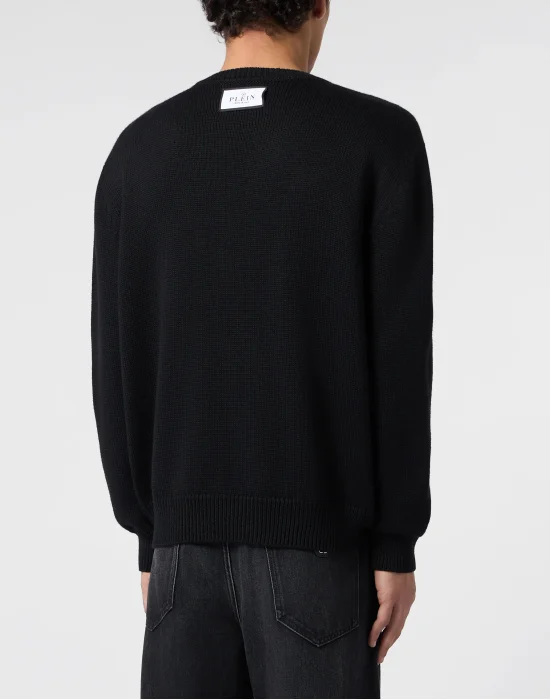 Round Neck Pullover Plein Dollar
