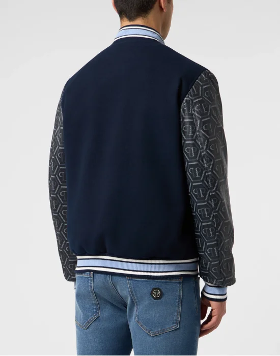 Bomber Jacket Monogram Sleeves