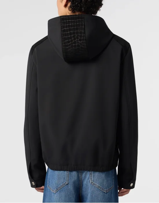 Nylon Jacket With Cocco Inserts