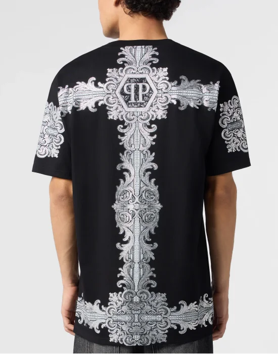 Round Neck T-Shirt Baroque Stones