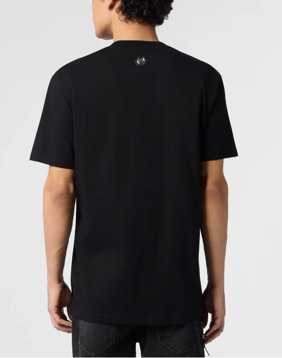 Round Neck T-Shirt Dollar Skull Stones
