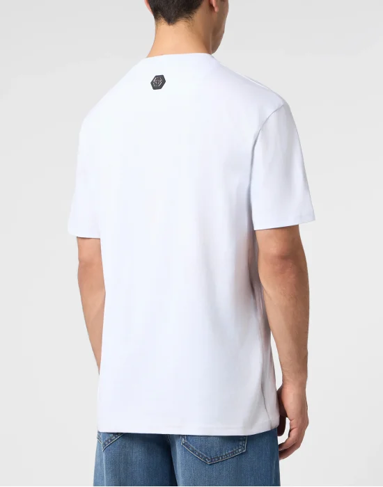 Round Neck T-Shirt Dollar Hexagon