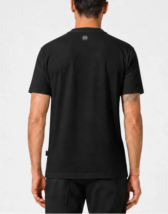 Round Neck T-Shirt Dollar Hexagon