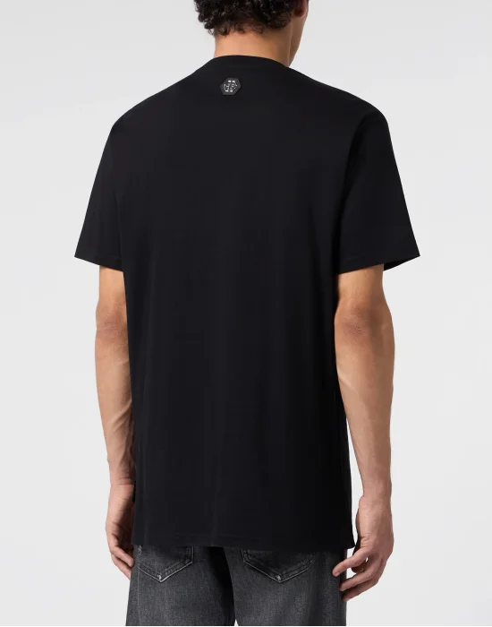 Round Neck T-Shirt Dollar Skull Stones