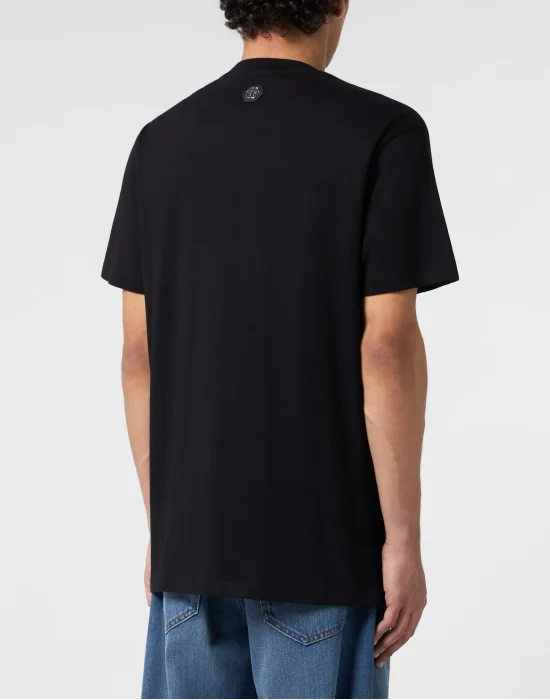 Round Neck T-Shirt Dollar Skull Stones