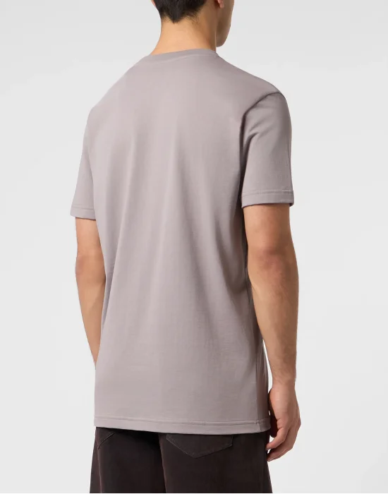 Round Neck T-Shirt Neck Logo