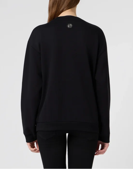 Round Neck Sweatshirt Teddy Stones