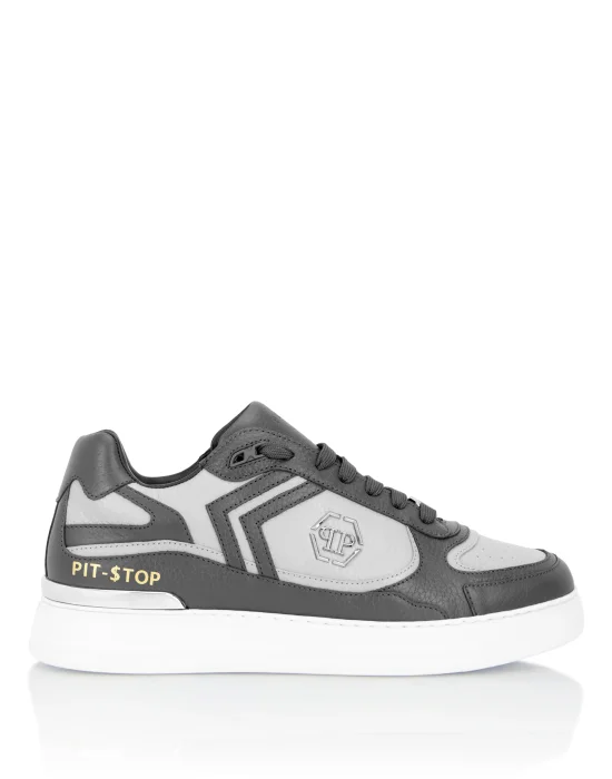 Low-Top PIT-$TOP Deer Print Leather