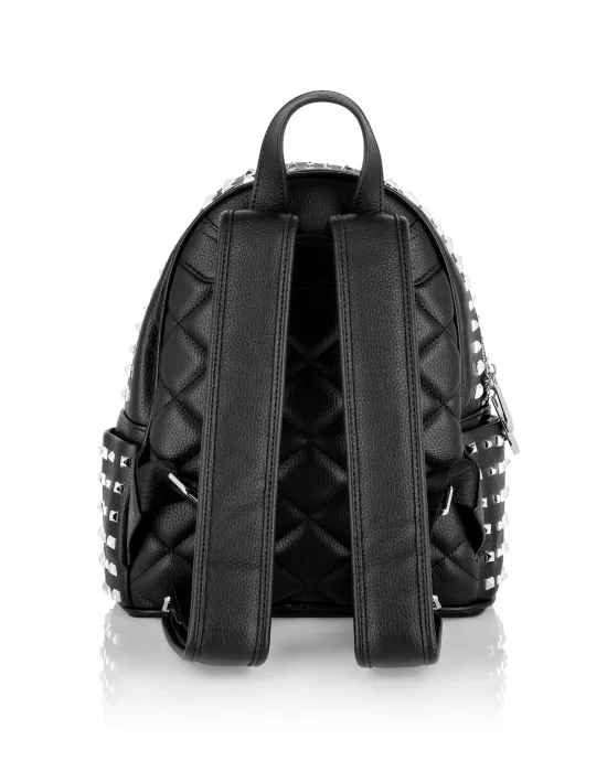 BACKPACK MEDIUM SIZE HEXAGON AND STUDS