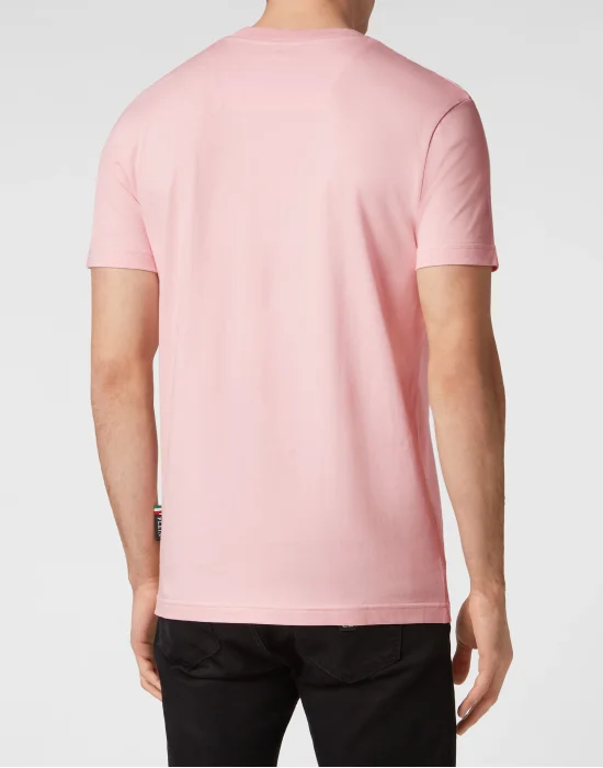 T-shirt Round Neck SS Dripping Skull