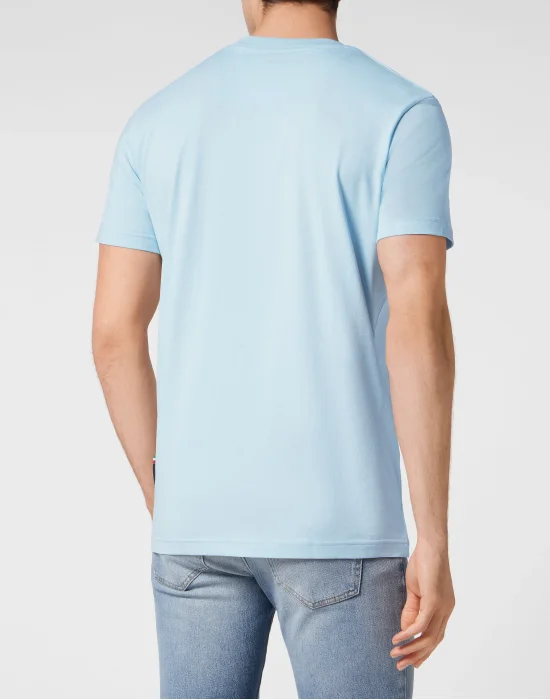 T-shirt Round Neck SS Dripping Skull
