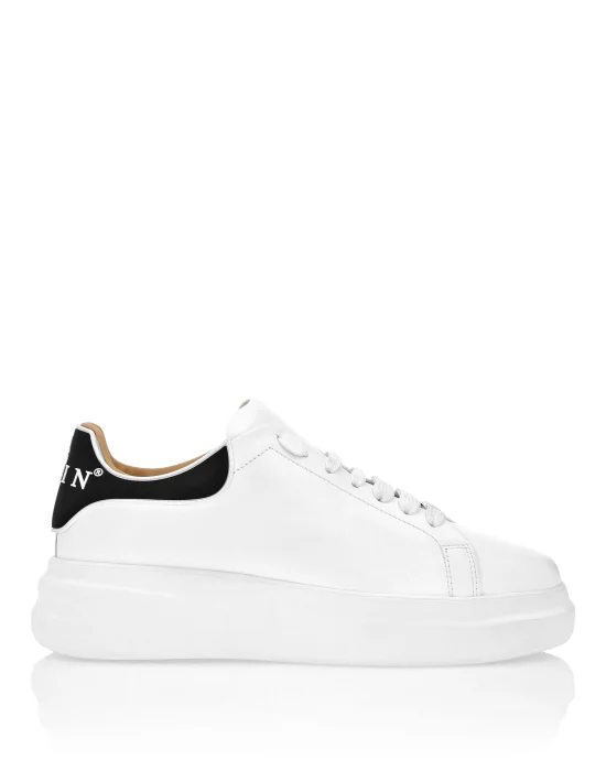 Leather Low-Top Sneakers Megastar