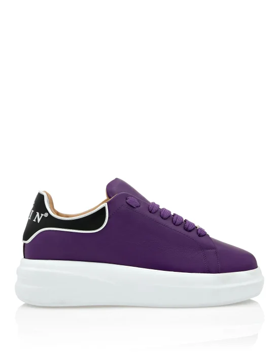 Leather Low-Top Sneakers Megastar