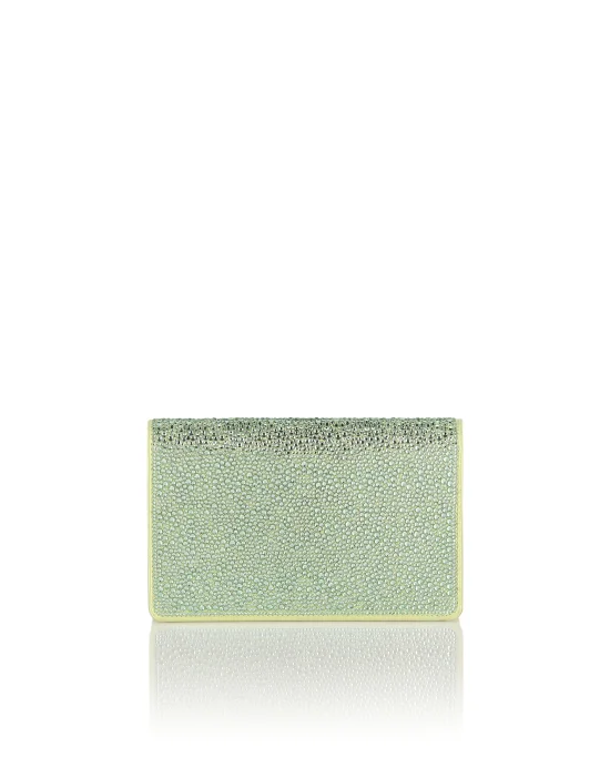 Suede Mini Shoulder Strass Hexagon