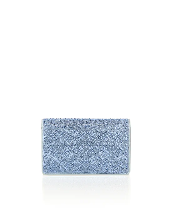 Suede Mini Shoulder Strass Hexagon