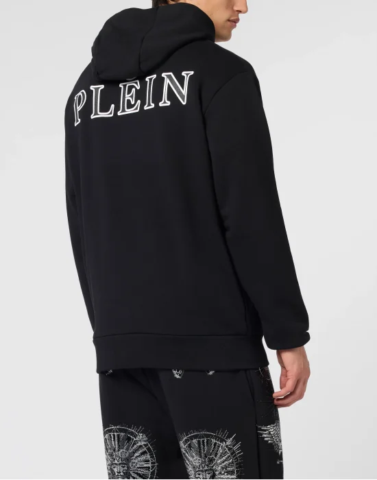 Hoodie Sweatshirt LS Iconic Plein