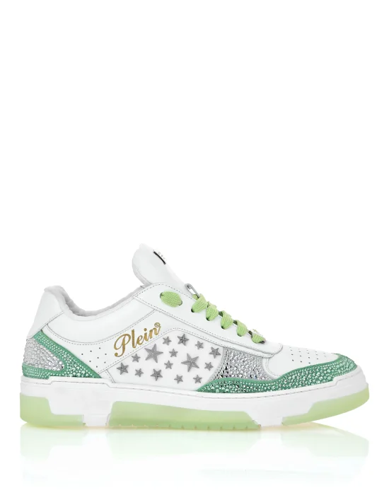 Low-Top Sneakers Mix Studs Star