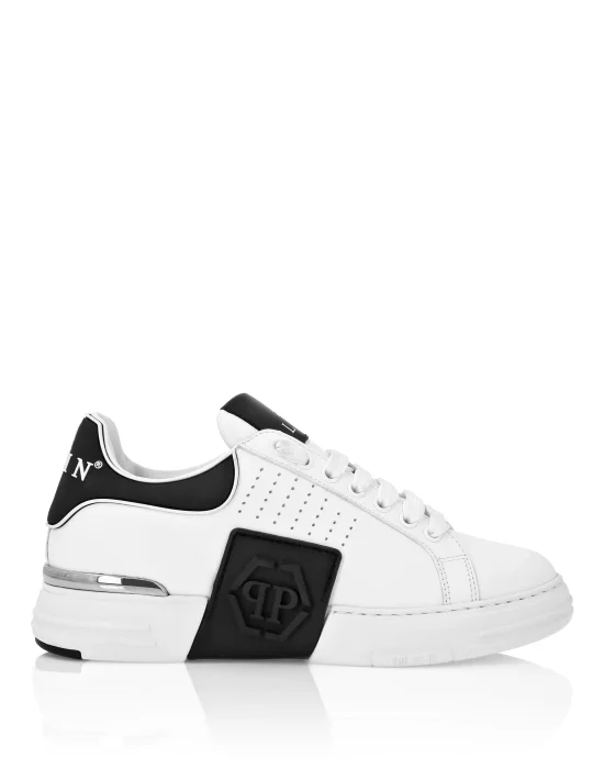 Nappa Leather Sneakers Low Top Hexagon