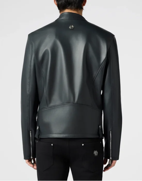 Nappa Leather Moto Jacket