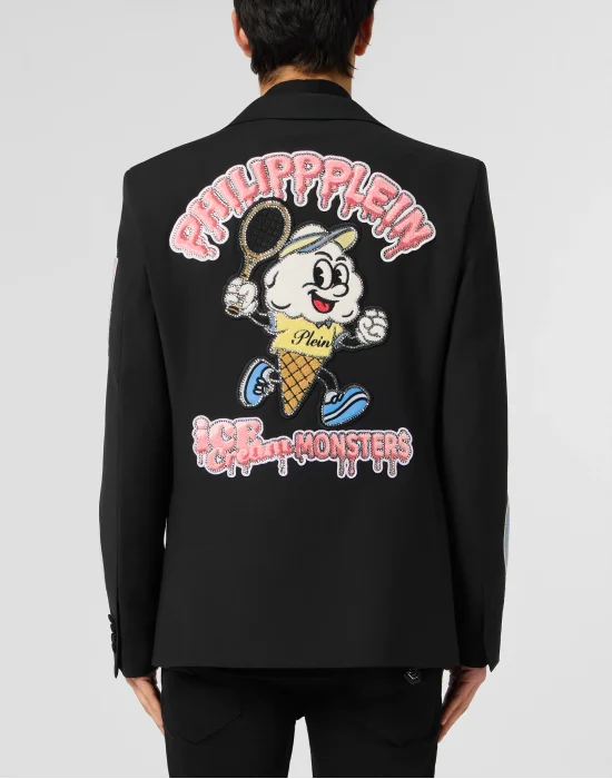 Gigolo Fit Blazer Ice Cream Patches
