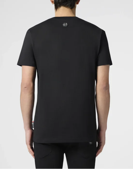 Round Neck T-Shirt Painted Skull