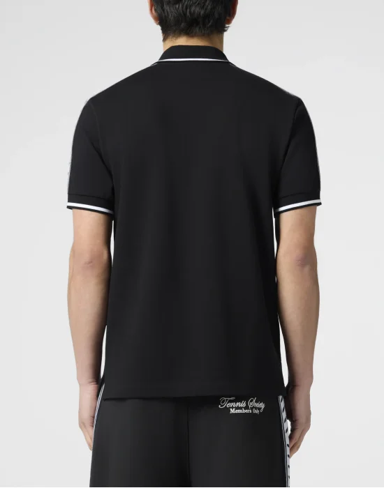 Piquet Polo T-Shirt Plein Tennis